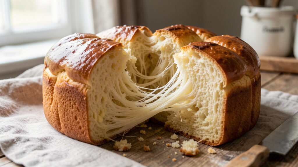 Un gâteau brioché moelleux : la méthode inratable pour une mie filante à la maison