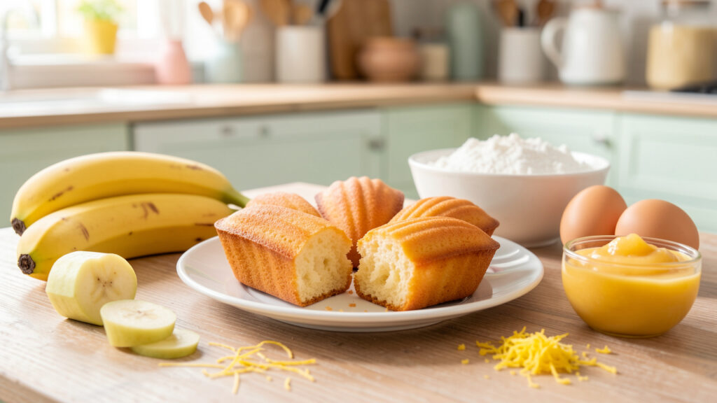 Madeleines sans sucre ajouté : la recette moelleuse pour les enfants