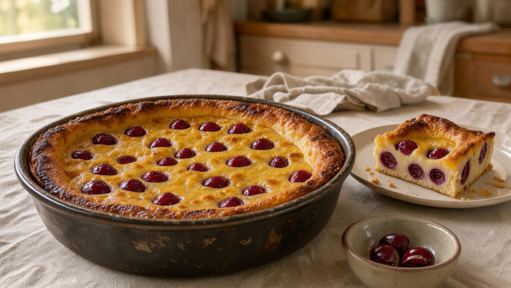 Clafoutis à la cerise : faut-il vraiment garder les noyaux ?