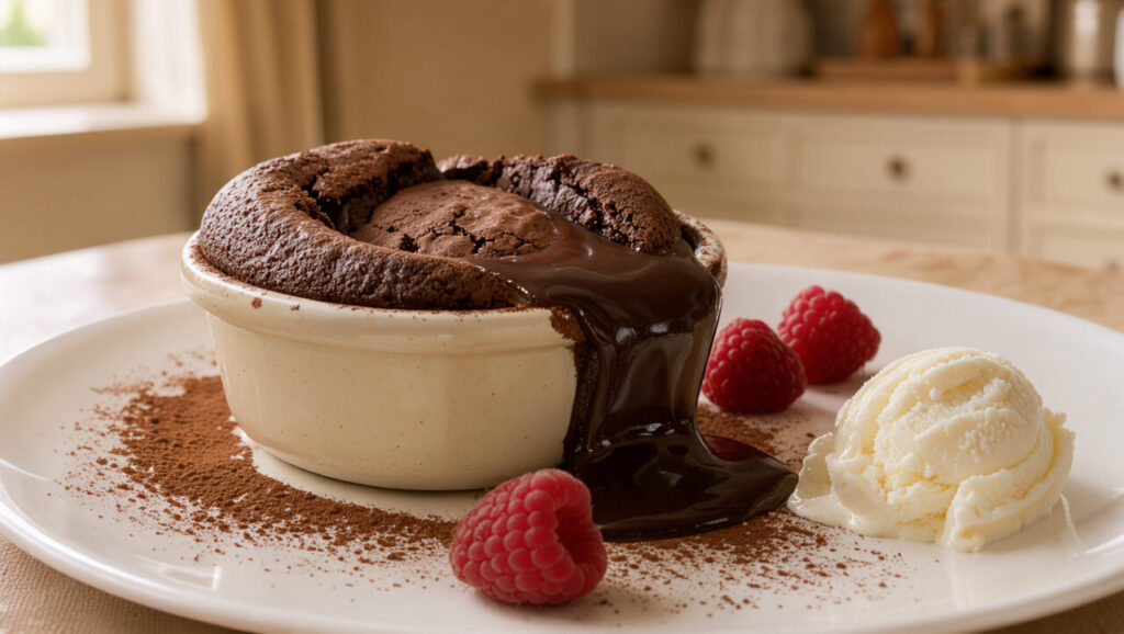 Cœur coulant au chocolat Cyril Lignac : préparez-le à l’avance et cuisez-le minute