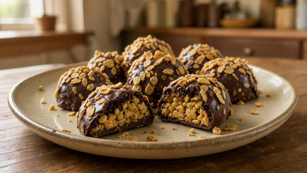 Rose des sables : la technique pour des bouchées au chocolat bien croustillantes, sans céréales ramollies